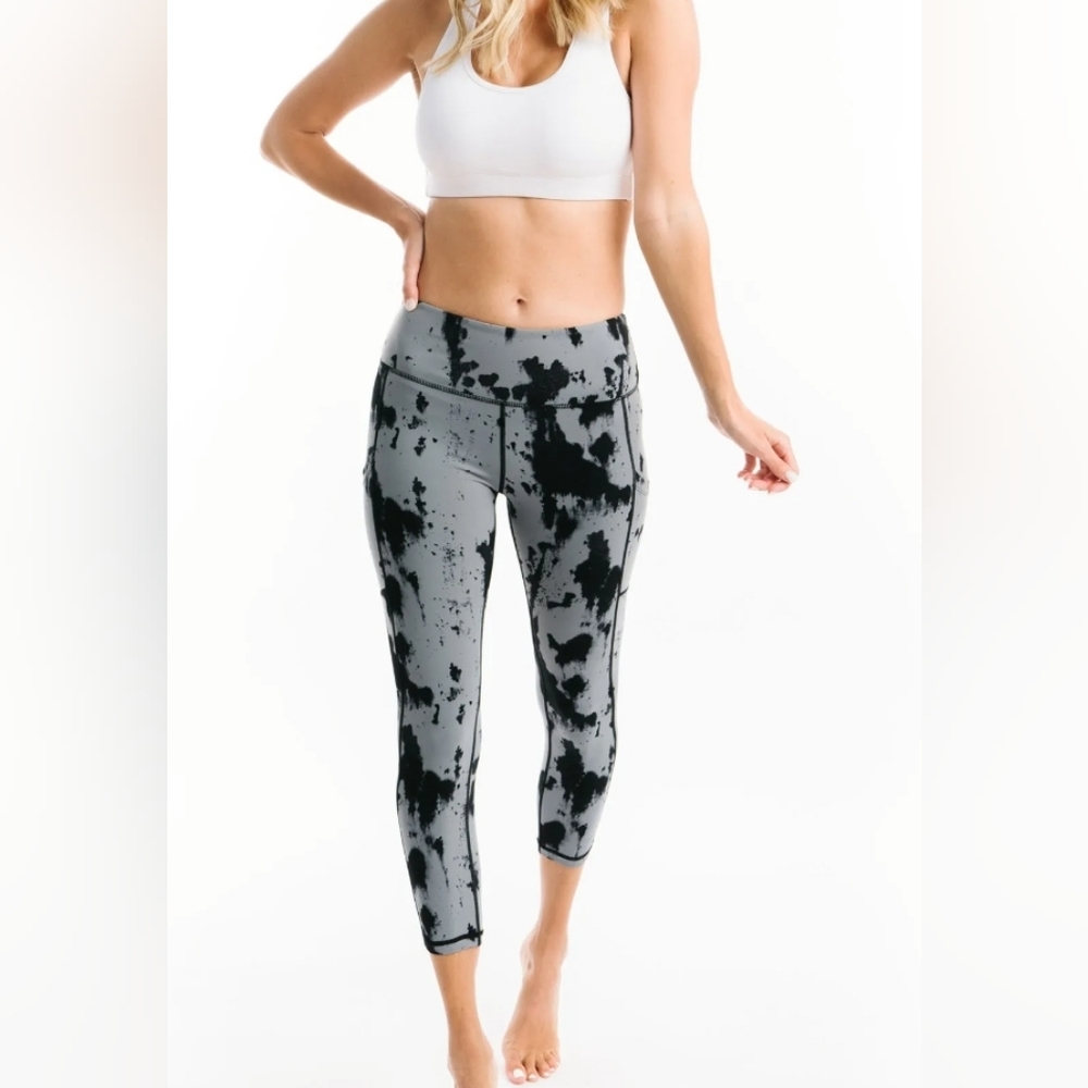 Zyia Active Soft n Snug Hi-rise 7/8 Leggings size 12